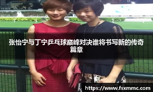 张怡宁与丁宁乒乓球巅峰对决谁将书写新的传奇篇章